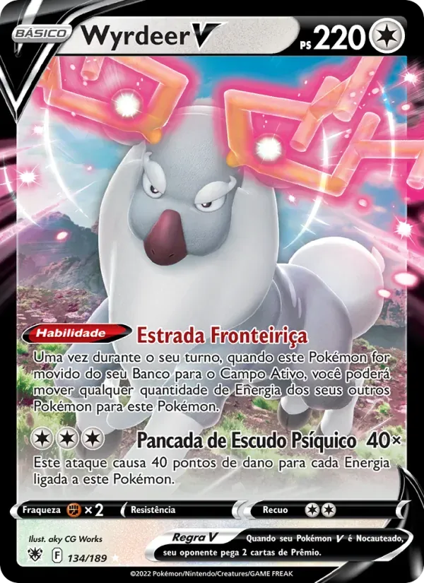 Wyrdeer V 134/189 Estrelas Radiantes