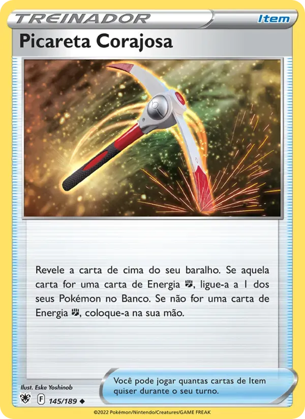 Picareta Corajosa 145/189 Estrelas Radiantes