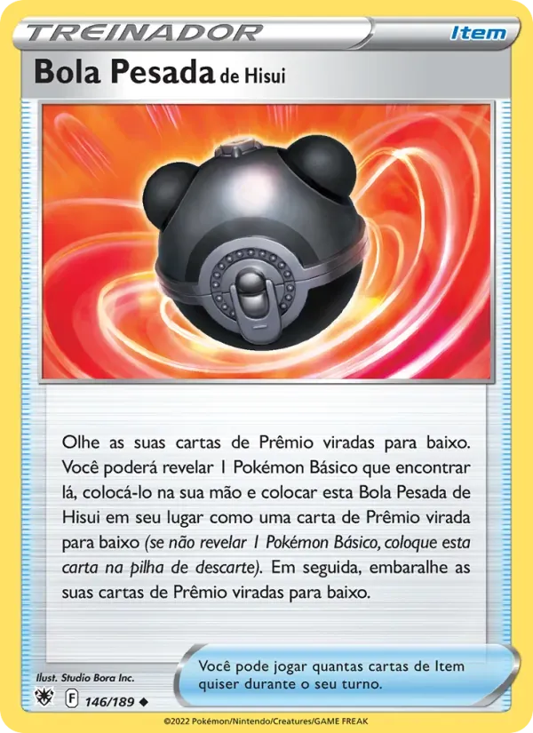 Bola Pesada de Hisui 146/189 Estrelas Radiantes