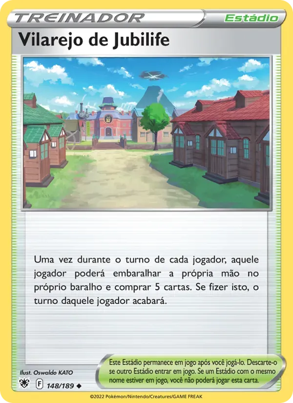 Vilarejo de Jubilife 148/189 Estrelas Radiantes