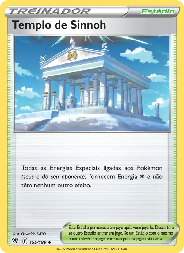 Templo de Sinnoh 155/189 Estrelas Radiantes