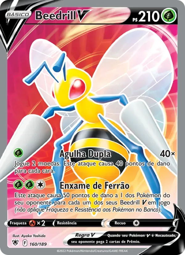 Beedrill V 160/189 Estrelas Radiantes