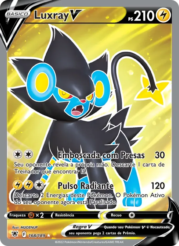 Luxray V 168/189 Estrelas Radiantes