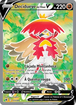 Decidueye de Hisui V 173 Estrelas Radiantes