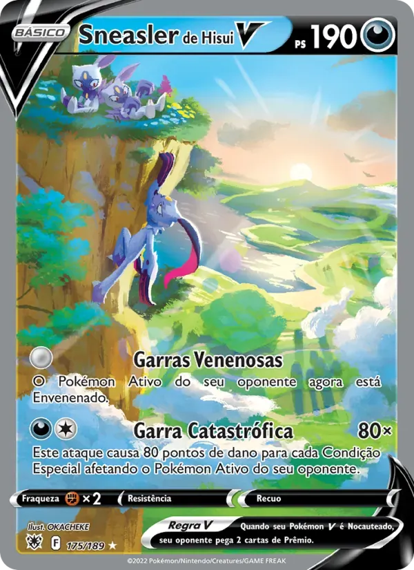 Sneasler de Hisui V 175/189 Estrelas Radiantes