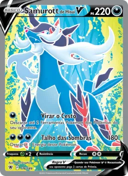 Samurott de Hisui V 176 Estrelas Radiantes
