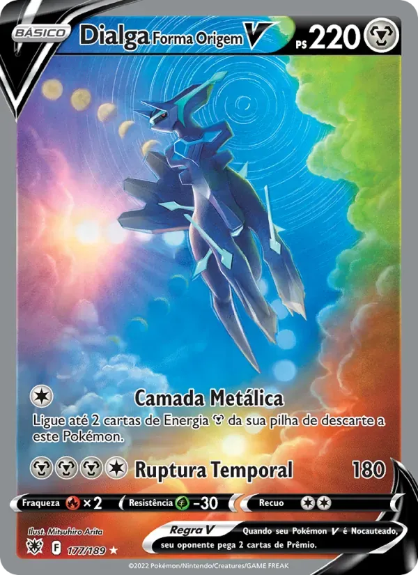 Dialga Forma Origem V 177/189 Estrelas Radiantes