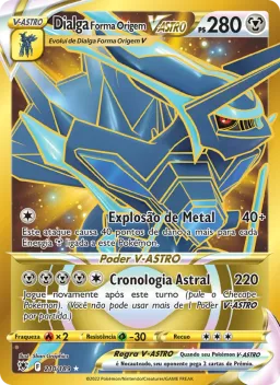 Dialga Forma Origem V-ASTRO 210 Estrelas Radiantes