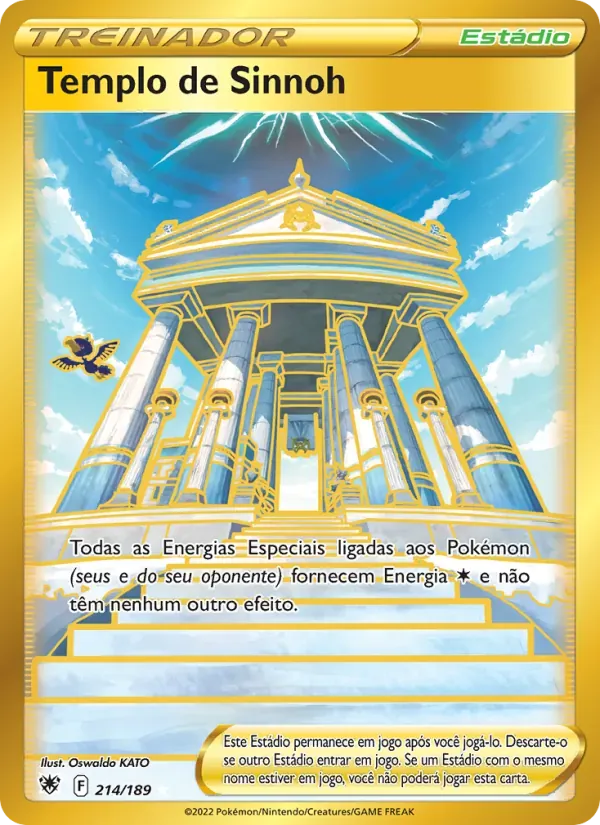 Templo de Sinnoh 214/189 Estrelas Radiantes
