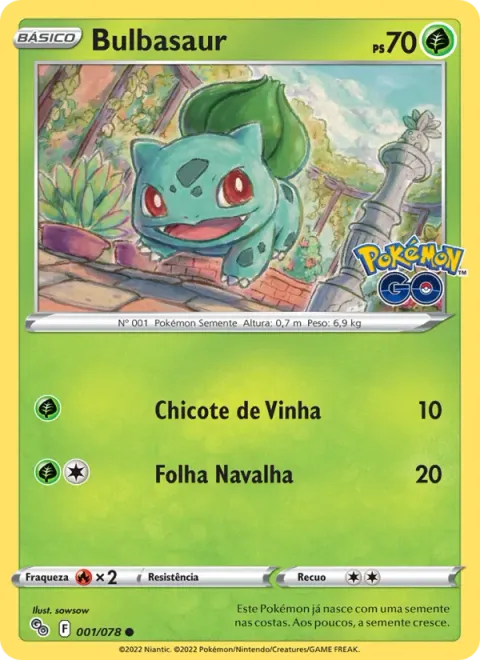 Bulbasaur 001/78