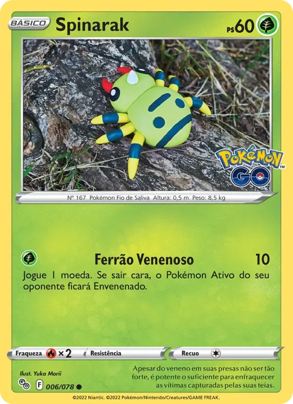 Spinarak 006/78 Pokémon GO