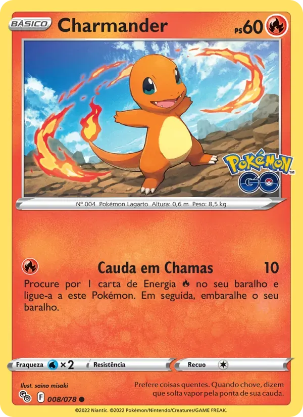 Charmander 008/78 Pokémon GO