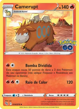 Camerupt 014 Pokémon GO