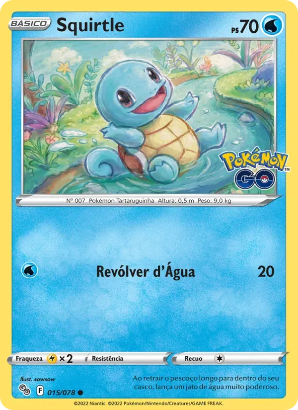 Squirtle 015/78 Pokémon GO