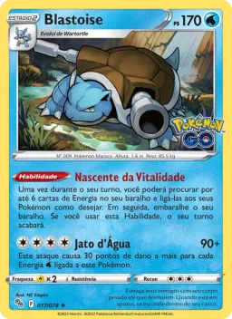Blastoise 017 Pokémon GO