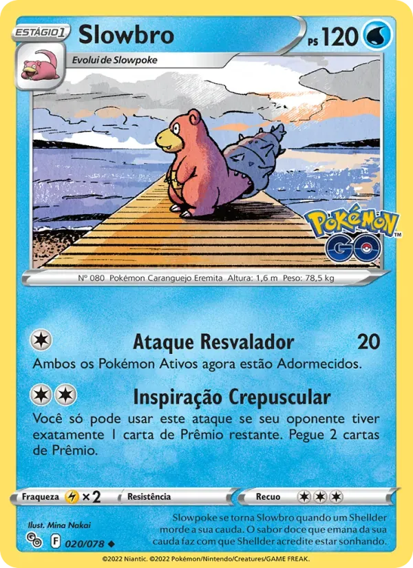 Slowbro 020/78 Pokémon GO