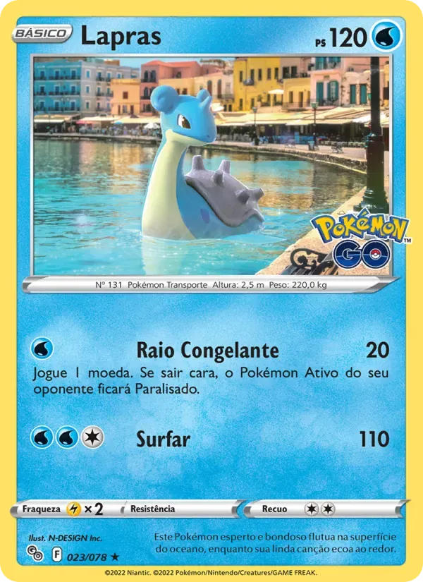 Lapras 023/78 Pokémon GO