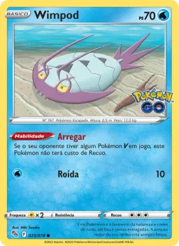 Wimpod 025 Pokémon GO