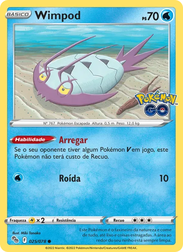 Wimpod 025/78 Pokémon GO