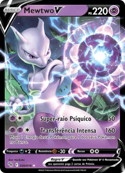 Mewtwo V 030 Pokémon GO