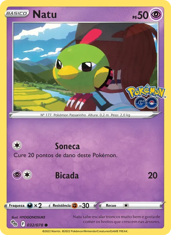 Natu 032/78 Pokémon GO