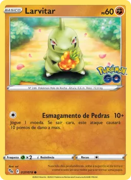 Larvitar 037 Pokémon GO