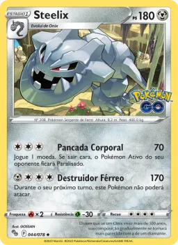 Steelix 044 Pokémon GO