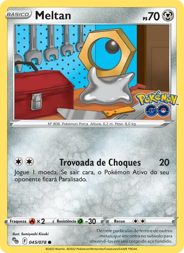 Meltan 045/78 Pokémon GO