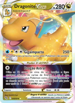 Dragonite V-ASTRO 050 Pokémon GO