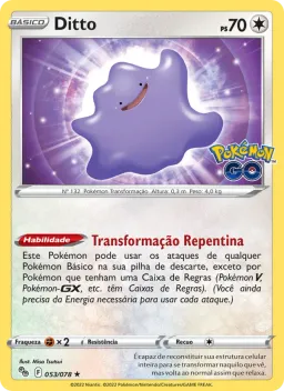 Ditto 053 Pokémon GO