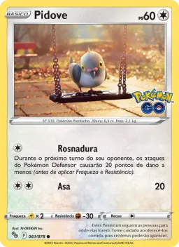Pidove 061 Pokémon GO