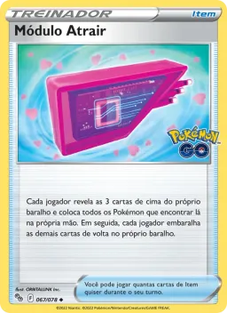 Módulo Atrair 067 Pokémon GO