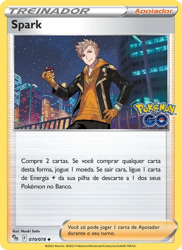 Spark 070/78 Pokémon GO