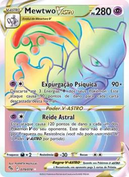 Mewtwo V-ASTRO 079 Pokémon GO