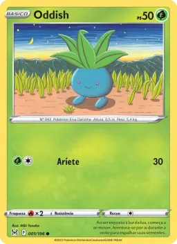 Oddish 001 Origem Perdida