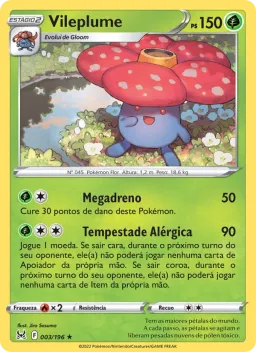 Vileplume 003 Origem Perdida