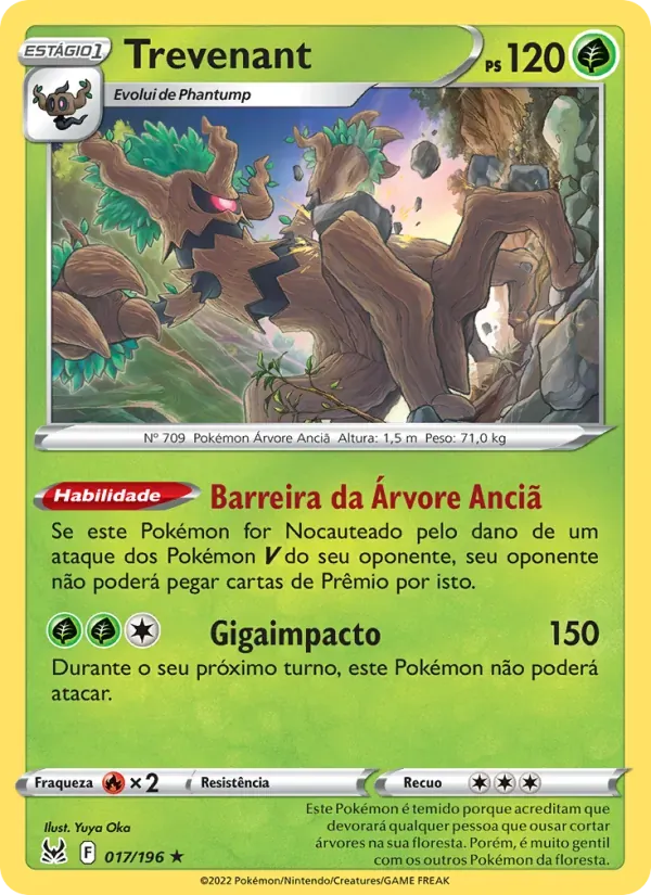 Trevenant 017/196 Origem Perdida