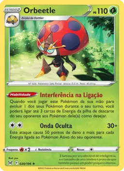 Orbeetle 020 Origem Perdida