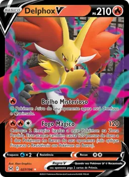 Delphox V 027 Origem Perdida