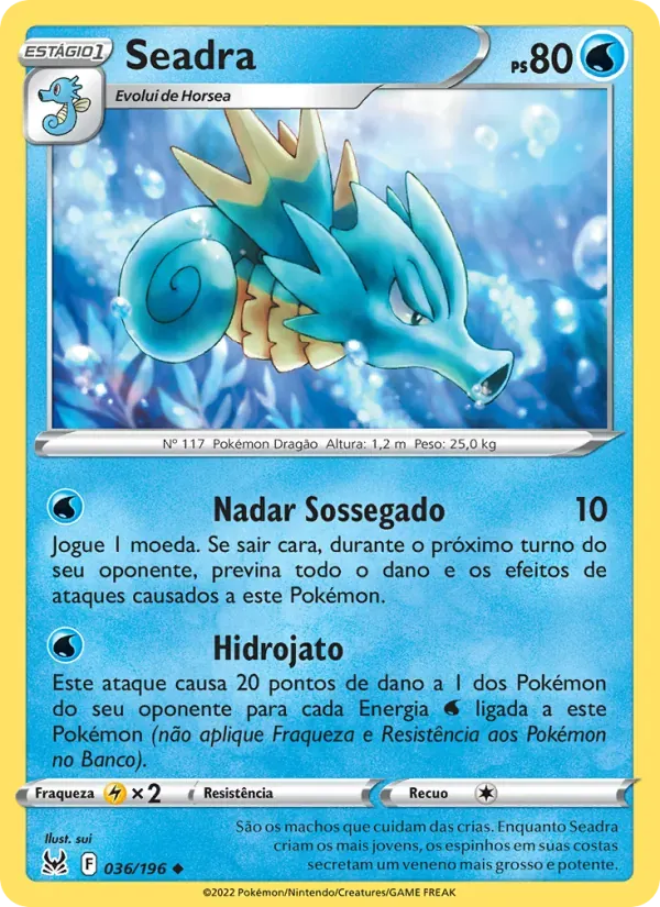 Seadra 036/196 Origem Perdida