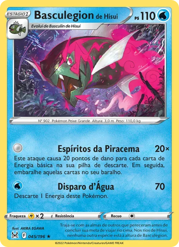 Basculegion de Hisui 045/196 Origem Perdida