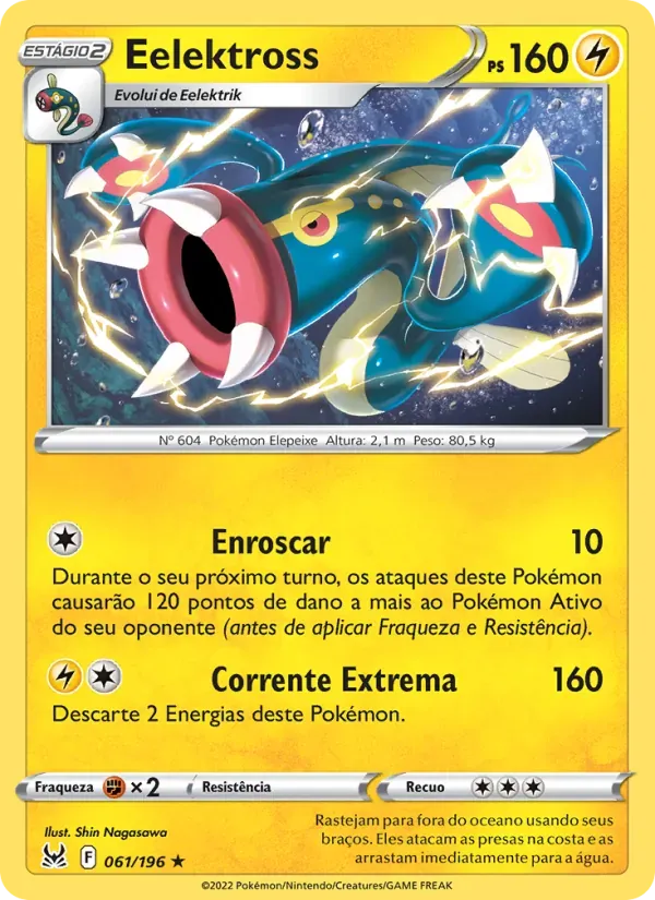 Eelektross 061/196 Origem Perdida