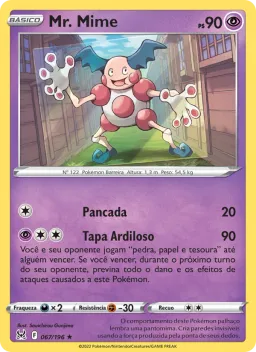 Mr. Mime 067 Origem Perdida