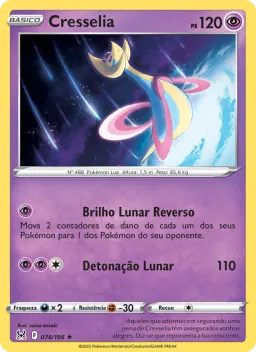 Cresselia 074 Origem Perdida
