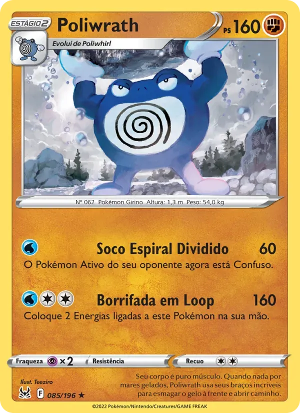 Poliwrath 085/196 Origem Perdida