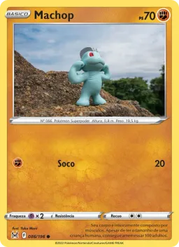 Machop 086 Origem Perdida