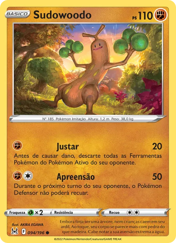 Sudowoodo 094/196 Origem Perdida