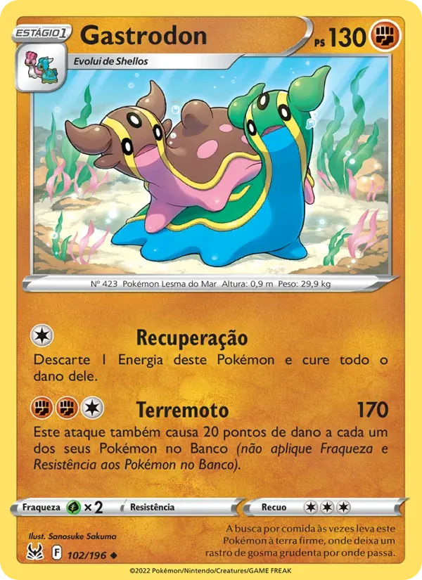 Gastrodon 102/196 Origem Perdida