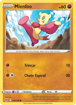 Mienfoo 103 Origem Perdida
