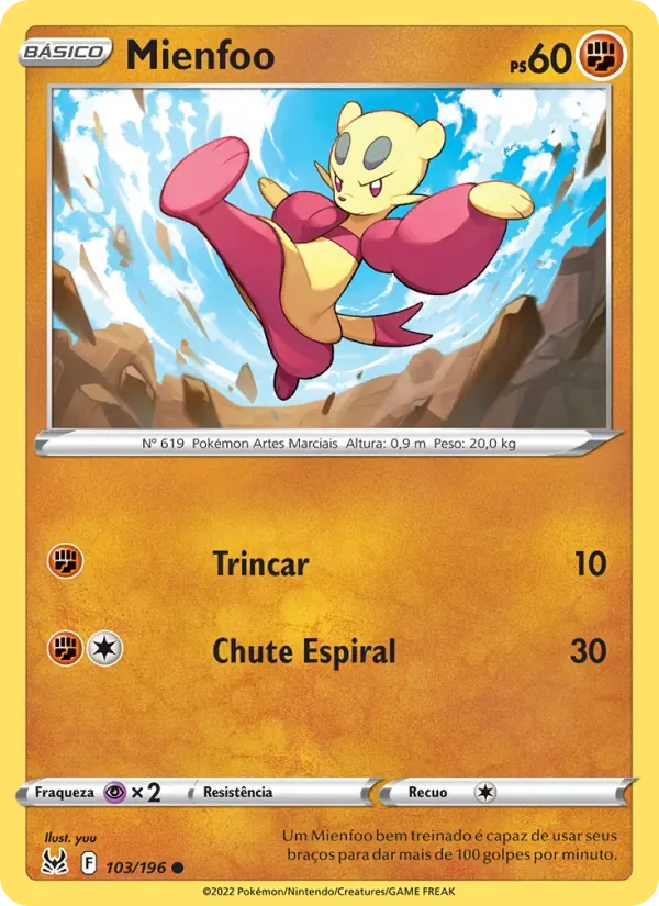 Mienfoo 103/196 Origem Perdida